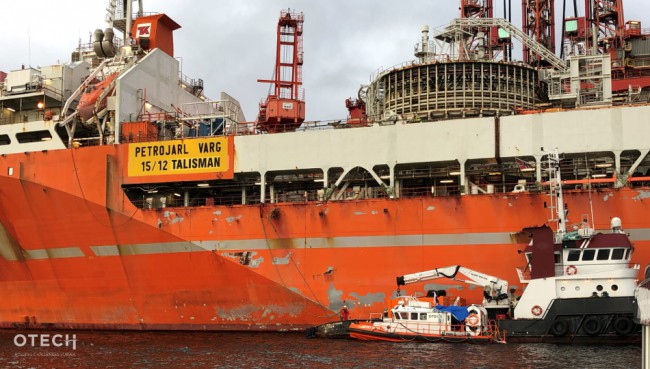Petrojarl Varg Thruster Replacement Project In Norway